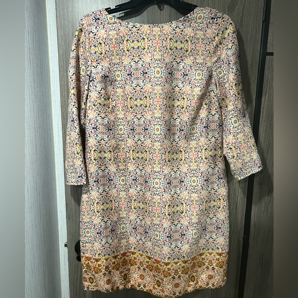 The Limited Geometric Pattern Mini Dress